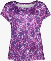 Osaga dames sport T-shirt met print paars - Maat M