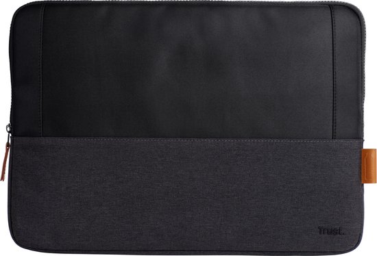 Trust Lisboa 16" - Housse pour ordinateur portable - Housse - ECO - Zwart