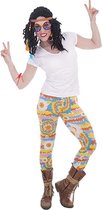 Hippie legging - gebloemde legging - one size (XS - M)