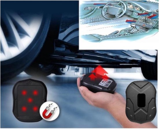 Long Bear rich - GPS Tracker Zonder Abonnement - 24/7 Gratis Live Volgsysteem - Gratis Oplader t.w.v € 29,99 + Gratis Simkaart - Inclusief Afluisteren - Tot 1 Meter Nauwkeurig - Auto - Motor - Scooter - Fatbike - Krachtige Magneet - Waterdicht gps -