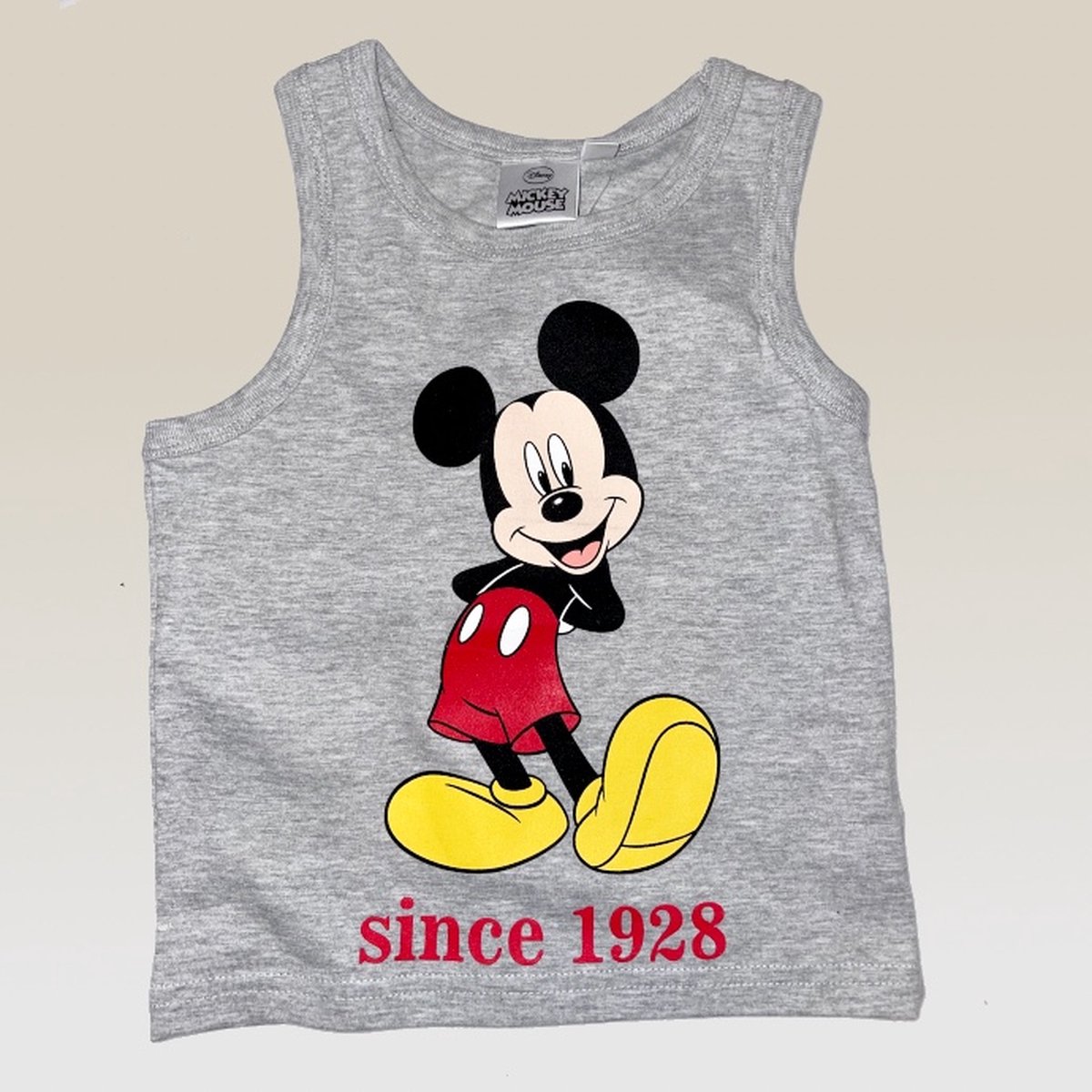 Mickey Mouse Hemd grijs-Maat 98