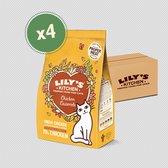 Lily's Kitchen - Kattenvoer Droogvoer - Stoofpotje met Kip - 4 x 800 g