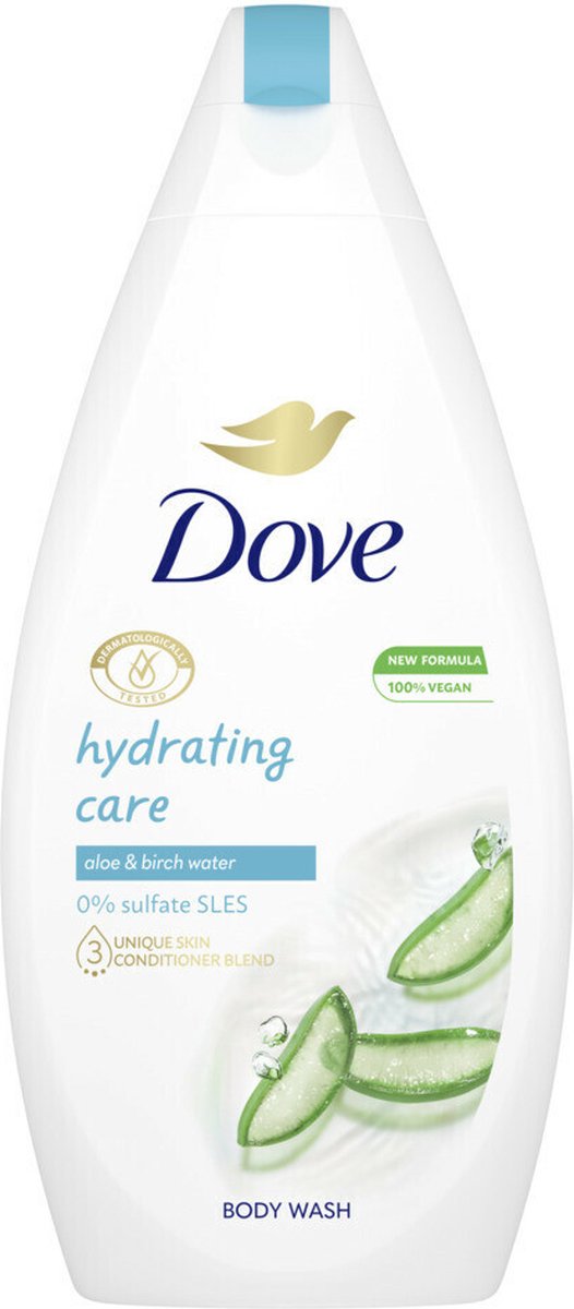 Goedkoopste Dove Douchecreme Hydrating Care 450 ml