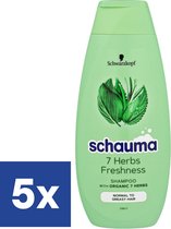 Schwarzkopf 7 Shampooing aux herbes - 5 x 400 ml