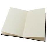 SOHO HK Schrift – Collegeblok – Houtvrij chamois papier – Harde kaft - 196 pagina’s – A5 formaat – Blanco