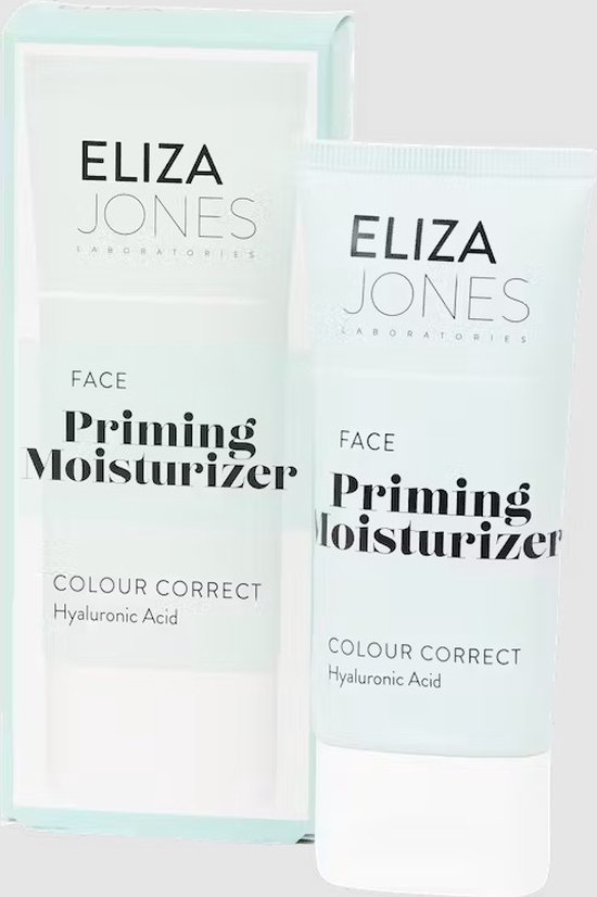 Eliza Jones Face Priming Moisturizer Colour Correct Hyaluronic Acid 50