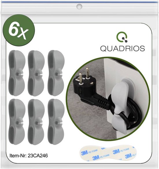 P Clip - Kabelhouder 11,1 X 5,2 Naturel