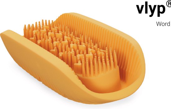 VLYP - siliconen badborstel - handborstel - massage borstel - zachte reiniging - omkeerbaar - assorti