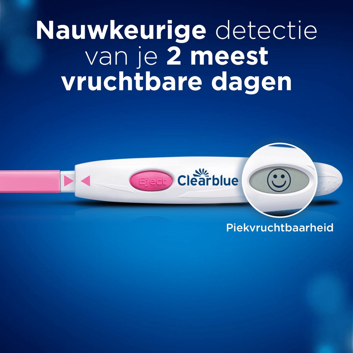 Clearblue Ovulatietestset Digitaal - Word sneller zwanger - 1 Digitale Houder En 20 Testen – foto 4