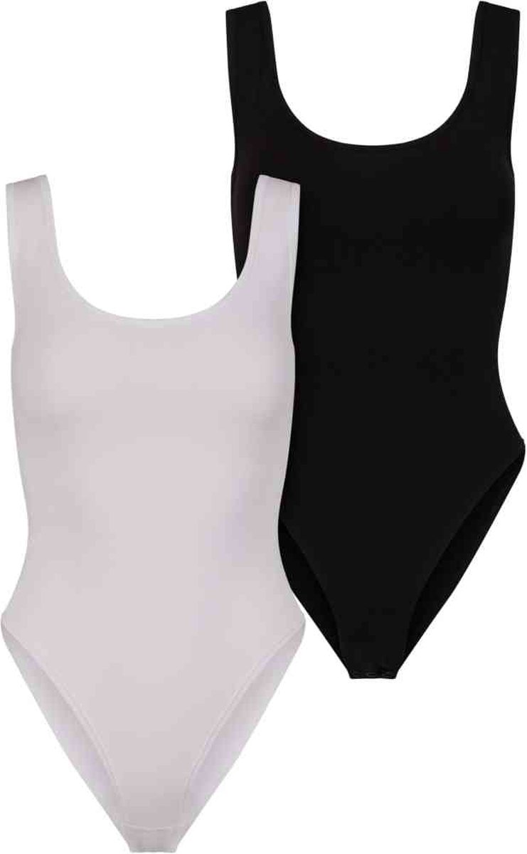 Urban Classics Organic Tank Body 2Pack Bodysuit 3XL Wit
