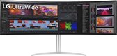 LG 49BQ95C-W Gaming monitor 124,5 cm (49") 5120 x 1440 Pixels UltraWide Dual Quad HD Wit monitor