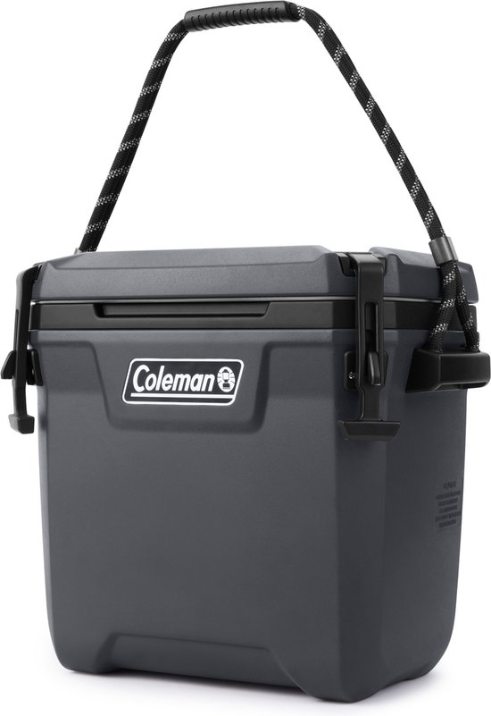 Coleman 28QT Convoy Cooler - 29 liter koelbox - lichtgewicht - antibacterieel - grijs van Coleman — afbeelding 5