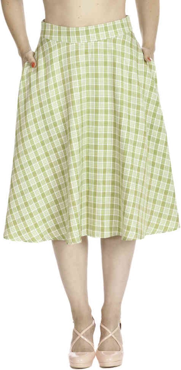 Banned - Candy Tea Rok - L - Groen