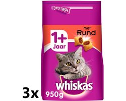 3x Whiskas Rund 1+ - 800g