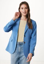 Single Breasted Blazer Dames - Blauw - Maat 42