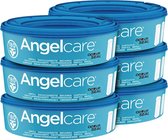 Recharges pour seau à couches Angelcare - 6 cassettes + CADEAU GRATUIT