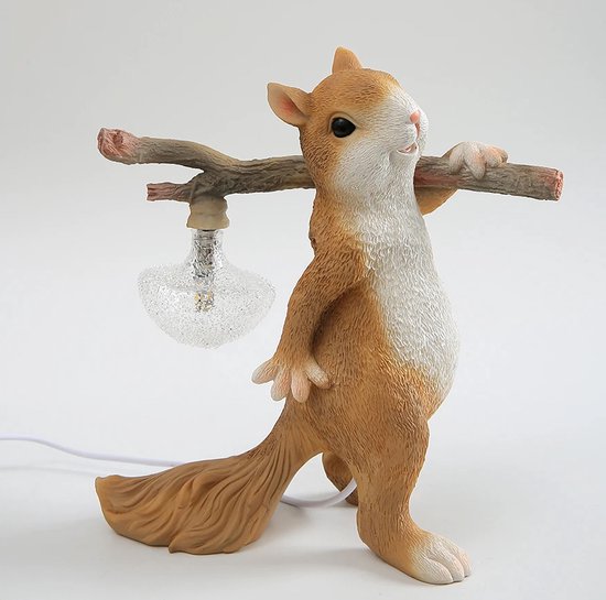 Eekhoorn Lamp - Natuur - Dieren - Leuke verlichting voor de kinderkamer