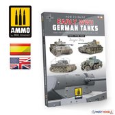 AMMO MIG 6037 Book How to Paint Early WWII German Tanks Boek