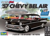 1:25 Revell 11529 1957 Chevy Bel Air Car - Snap Tite Kit Plastic Modelbouwpakket