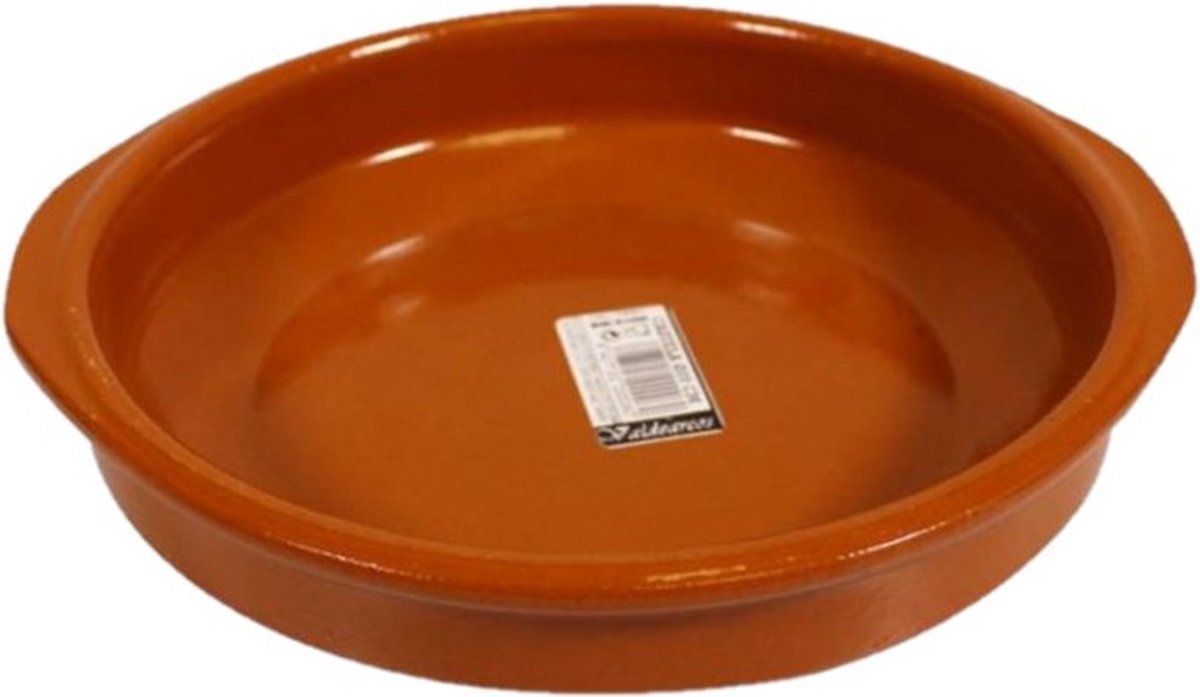 Tapas borden/schalen Alicante met handvatten 20 cm - Tapas serveerschalen/borden/ovenschalen