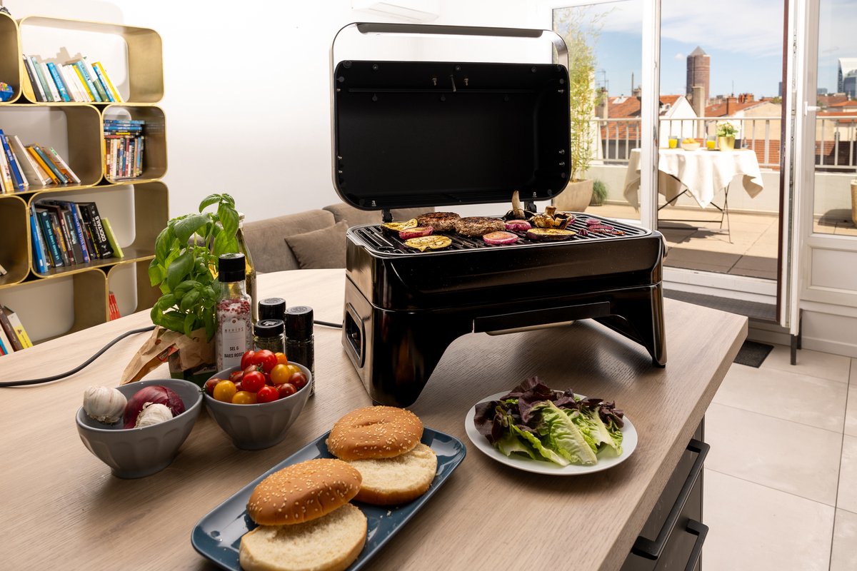 Campingaz Attitude 2go Elektrische BBQ - volledig gemonteerd thumbnail 6