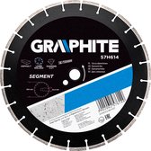 Disque diamant graphite 350x25.4x10.0x3.2 Segment Lasered Asphalte MPA EN13236