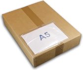 1 boîte de 1000 Pochettes transparentes autocollantes pour documents - Enveloppes de liste de colisage - Enveloppe de liste de colisage - 'Liste de colisage' A5 23,5 x 17,5cm