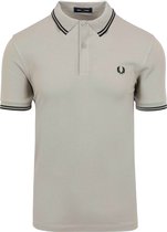 Fred Perry - Polo M3600 Greige R41 - Slim-fit - Heren Poloshirt Maat XL