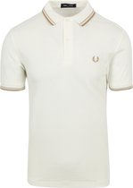 Fred Perry - Polo M3600 Off White U83 - Slim-fit - Heren Poloshirt Maat XXL