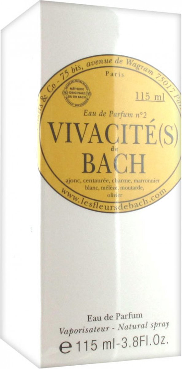 Elixirs & Co Eau De Parfum Vivacité(s) De Bach 115 ml