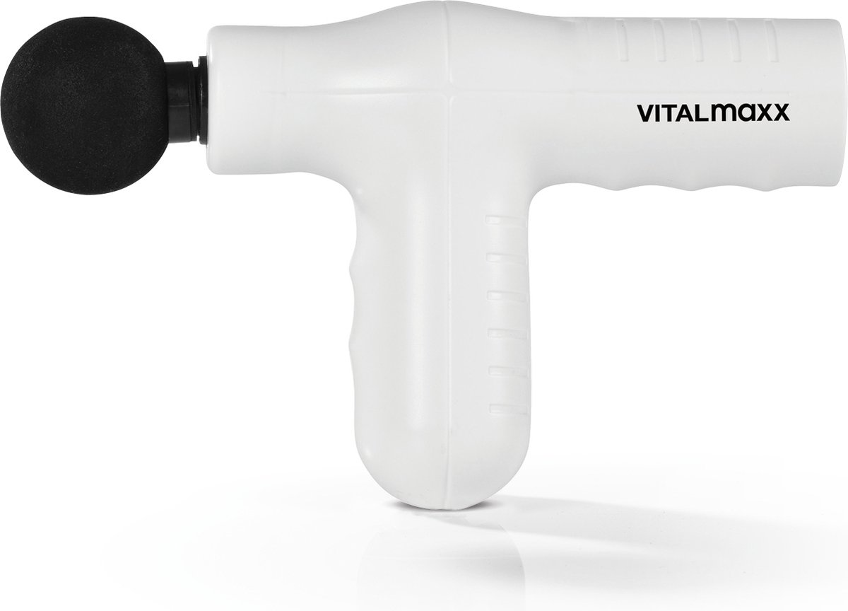 Afbeelding 2 van VITALmaxx Mini Massagepistool Smart Grip - Wit