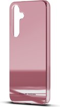 iDeal of Sweden Hoesje Geschikt voor Samsung Galaxy S24 Hoesje - iDeal of Sweden Mirror Case - roze