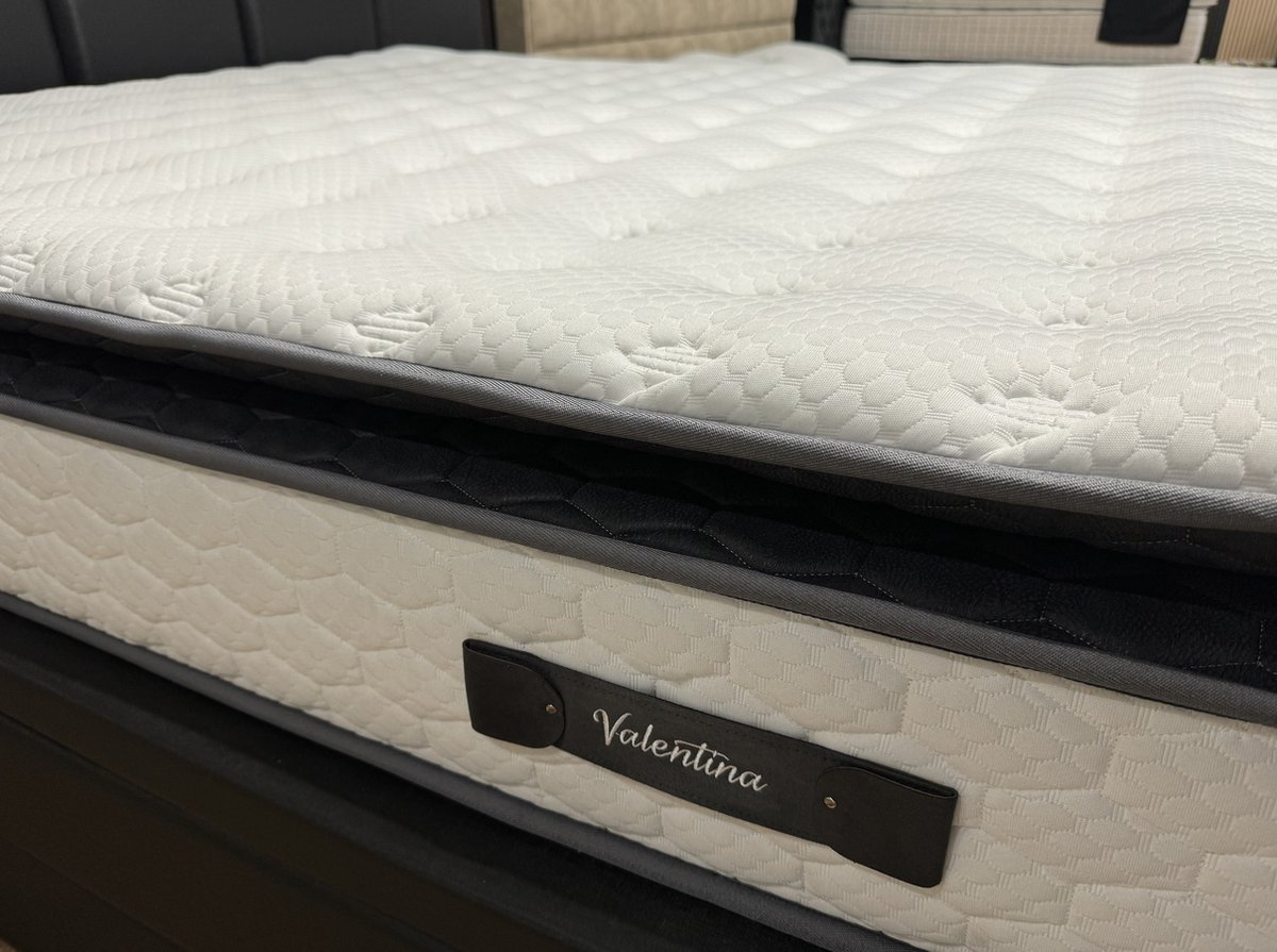 Valentina Luxe extra dikke Matras met eigen topper 160 x 200 x 25