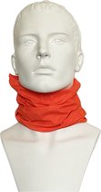 Premium Multifunctioneel Nekwarmer Muts FLUO ORANJE neon - Buf - Ultiem comfort - Licht - hoofdband - sjaal -gezichtsmasker -haaraccessoire - Duurzaam en Hoogwaardig!