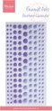 Marianne D Decoration Enamel dots - Duotone Lavendel PL4529 156 dots; 4mm; 7mm; 9mm (02-24)