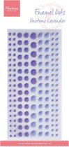 Marianne D Decoration Enamel dots - Duotone Lavendel PL4529 156 dots; 4mm; 7mm; 9mm (02-24)