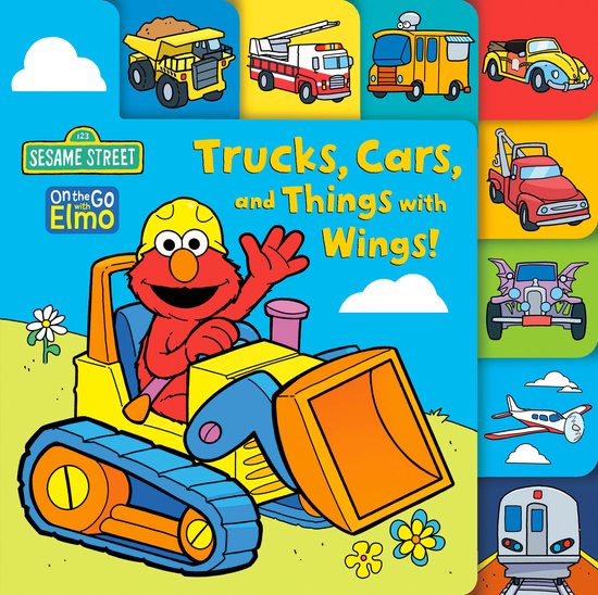 On the Go with Elmo- Trucks, Cars, and Things with Wings! (Sesame Street)