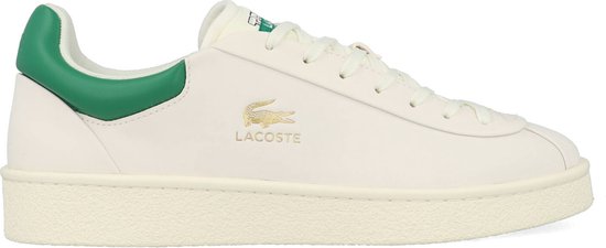Lacoste Baseshot Premium Lage sneakers - Leren Sneaker - Heren - Wit - Maat 46