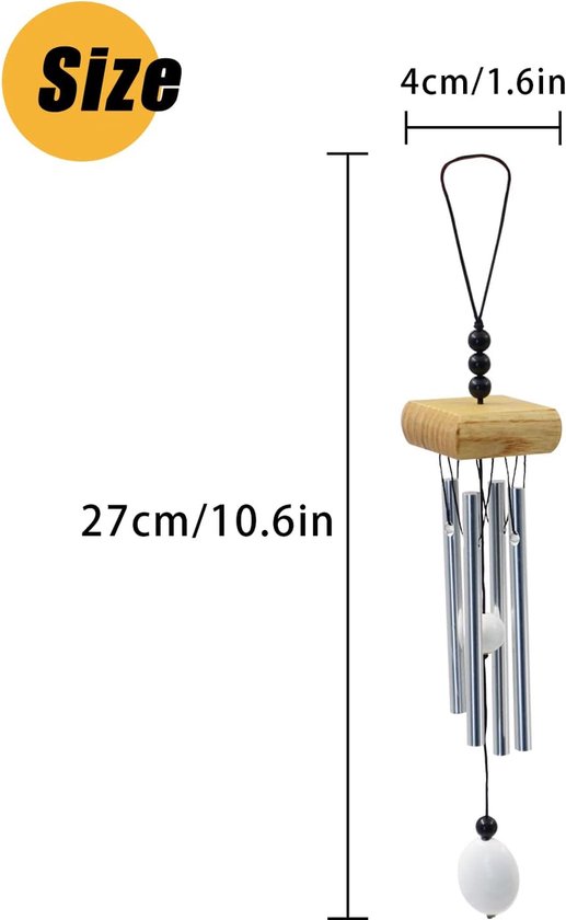 Katten Windgong Voor Buiten, Tuin Kat Decoratie Windgong, Elegante Buitenbelhanger Met Kalmerende Geluiden Voor Tuin En Terras