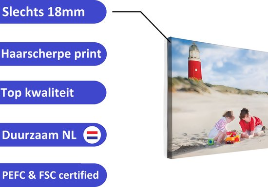 Vitrail Hibou - Peintures sur toile Glas- Peinture oiseau - Décoration murale rurale - Peintures sur toile - Accessoires de bureau - 40 x 60 cm 18mm