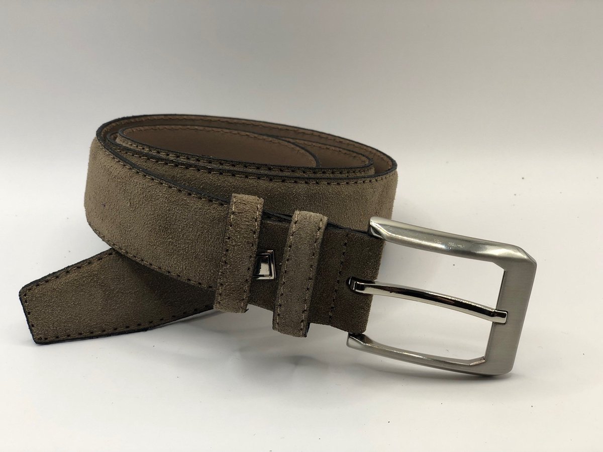 Heren riem Bobby - Suède - Breedte: 3,5 cm