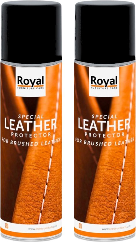 Royal Brushed Leather Protector Spray - 2 x 250ml