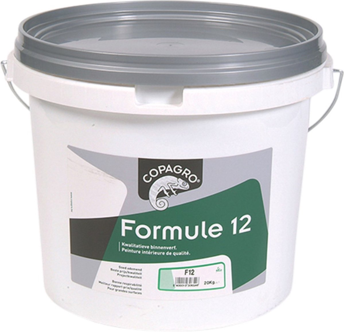 Copagro Formule 12 - 5 l - Wit - Afwerkingslaag