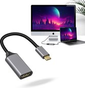 Allsa USB C naar HDMI Adapter - HDMI naar USB C kabel - USB C HDMI kabel - 4K HD