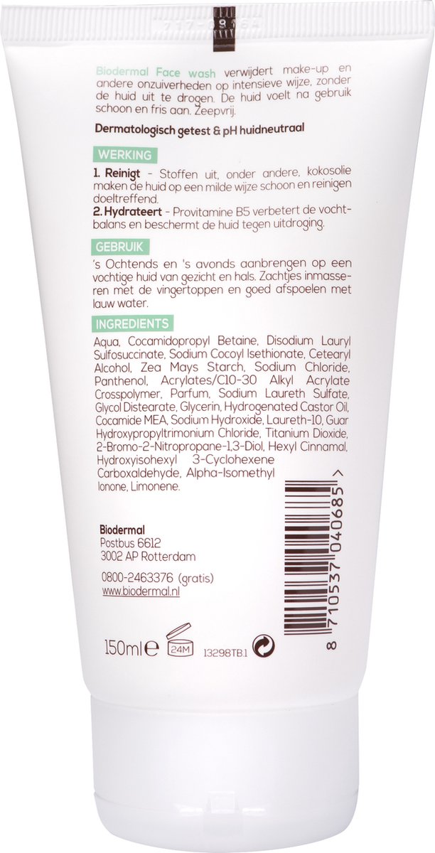 Biodermal Face wash, 150 ml thumbnail 2