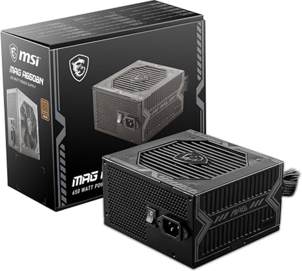 PC voeding - MSI - MAG A650BN - 650W (306-7ZP2B11-CE0)