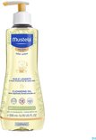 Mustela reinigingsolie voor de droge huid van baby en kind, 500 ml, met biologische avocado-olie.