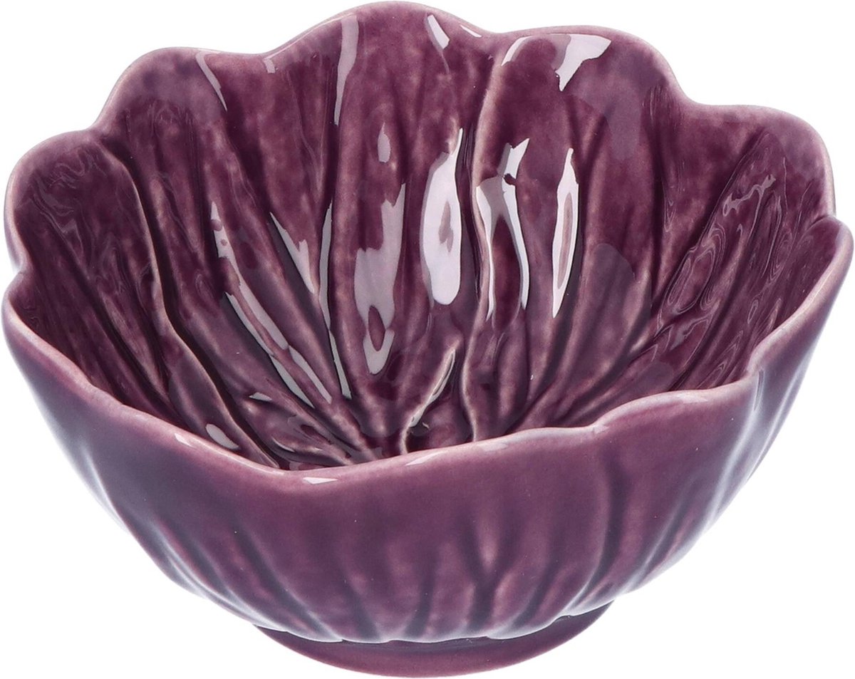 Bordallo Pinheiro - Kom Flora purple 12,5cm - Kommen