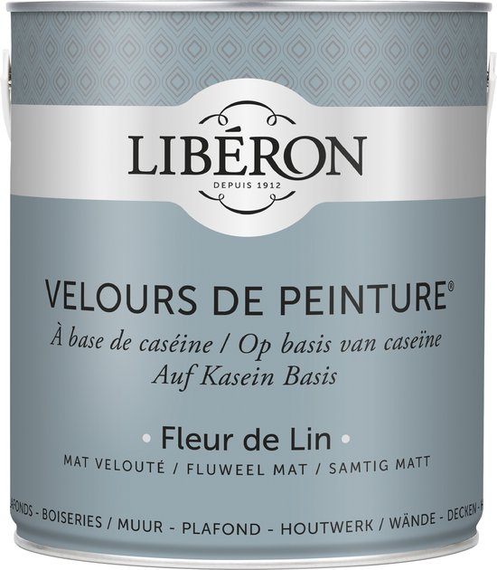 Libéron Velours De Peinture - 2.5L - Fleur De Lin | bol