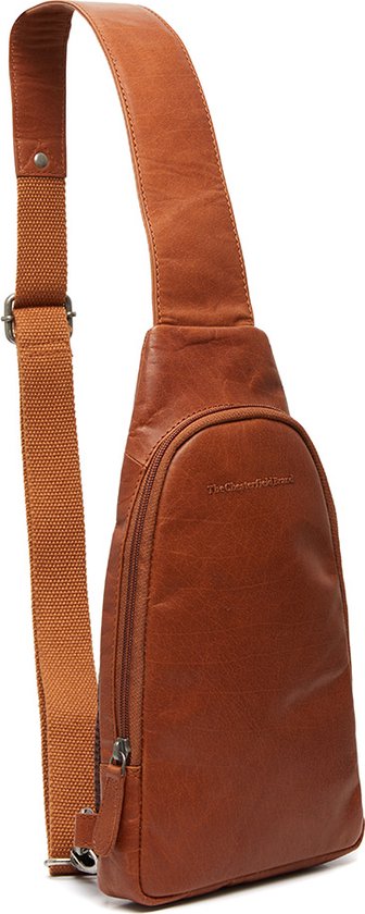 Chesterfield Bari Antique Buff Crossbodybag - Cognac